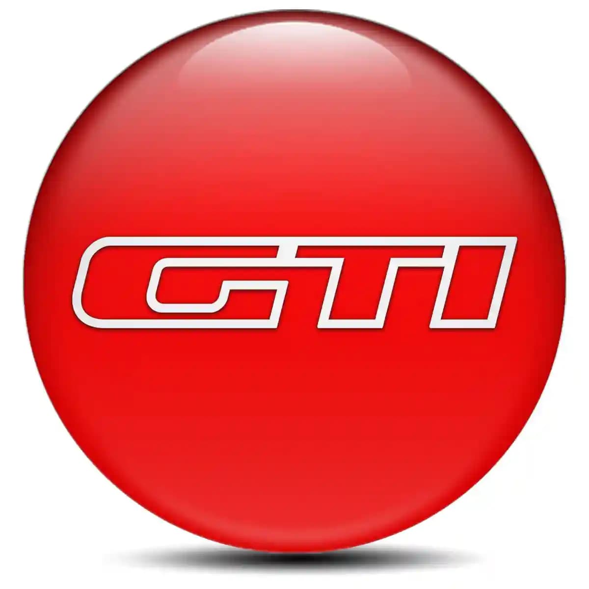 VW GTI Logo Emblem Self-Adhesive Stylish Design