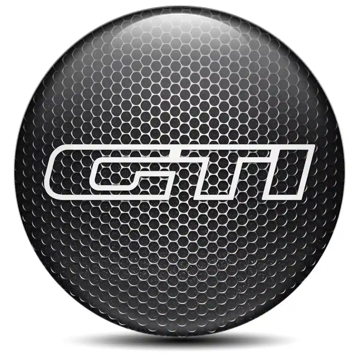 VW GTI Wheel Emblem Self-Adhesive Stylish Design