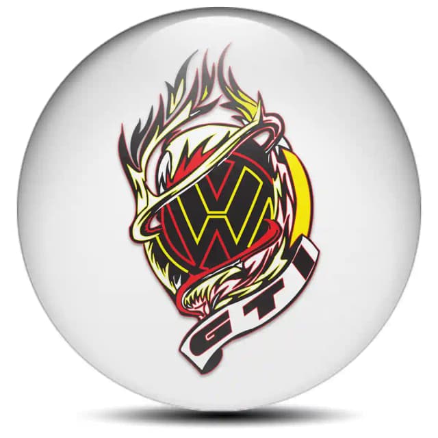 VW GTI Wheel Emblems Stylish Design