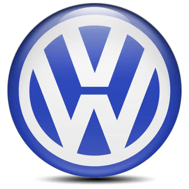 VW Logo Emblem Self-Adhesive Premium Quality