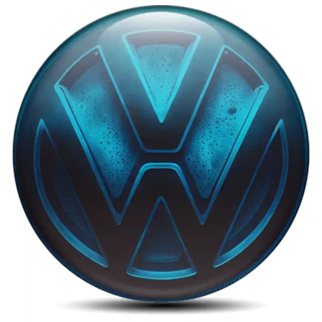 VW Logo Emblem Stylish Design