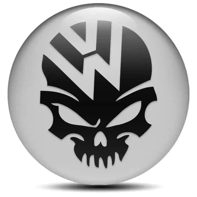 VW Logo Sticker High Quality