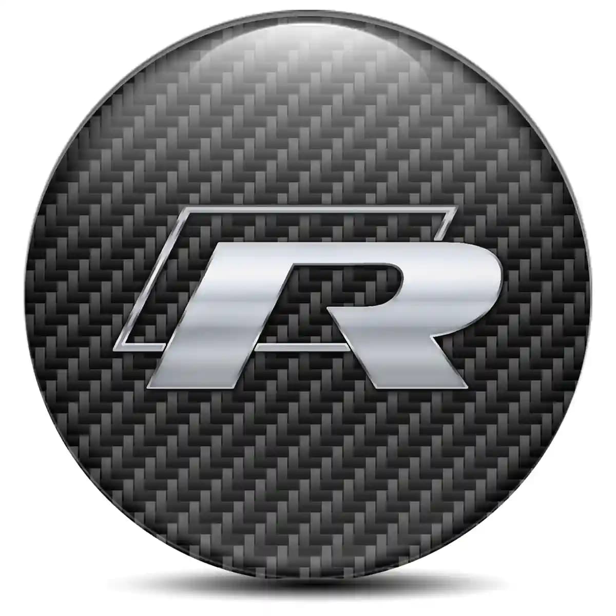 VW R Line Domed Emblem High Quality