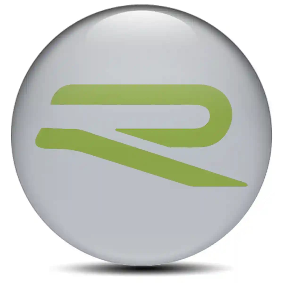 VW R Line Domed Emblem Self-Adhesive Stylish Design