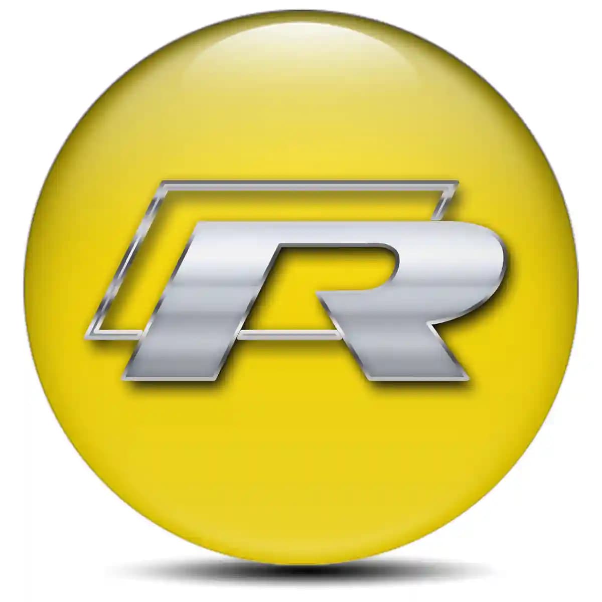 VW R Line Emblem Badge Stylish Design