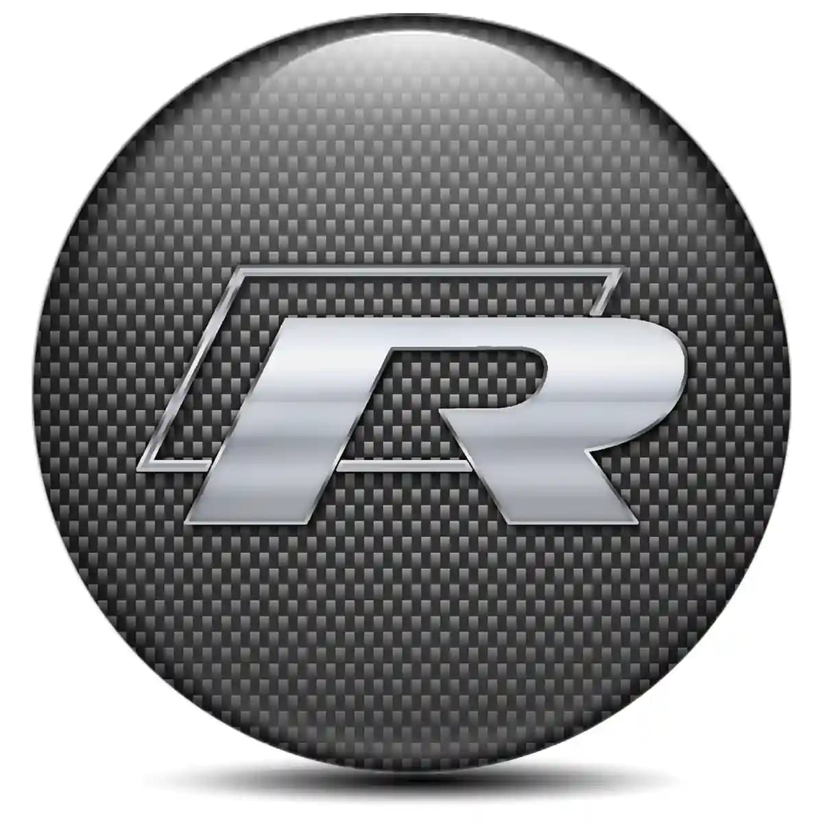 VW R Line Epoxy Sticker Stylish Design