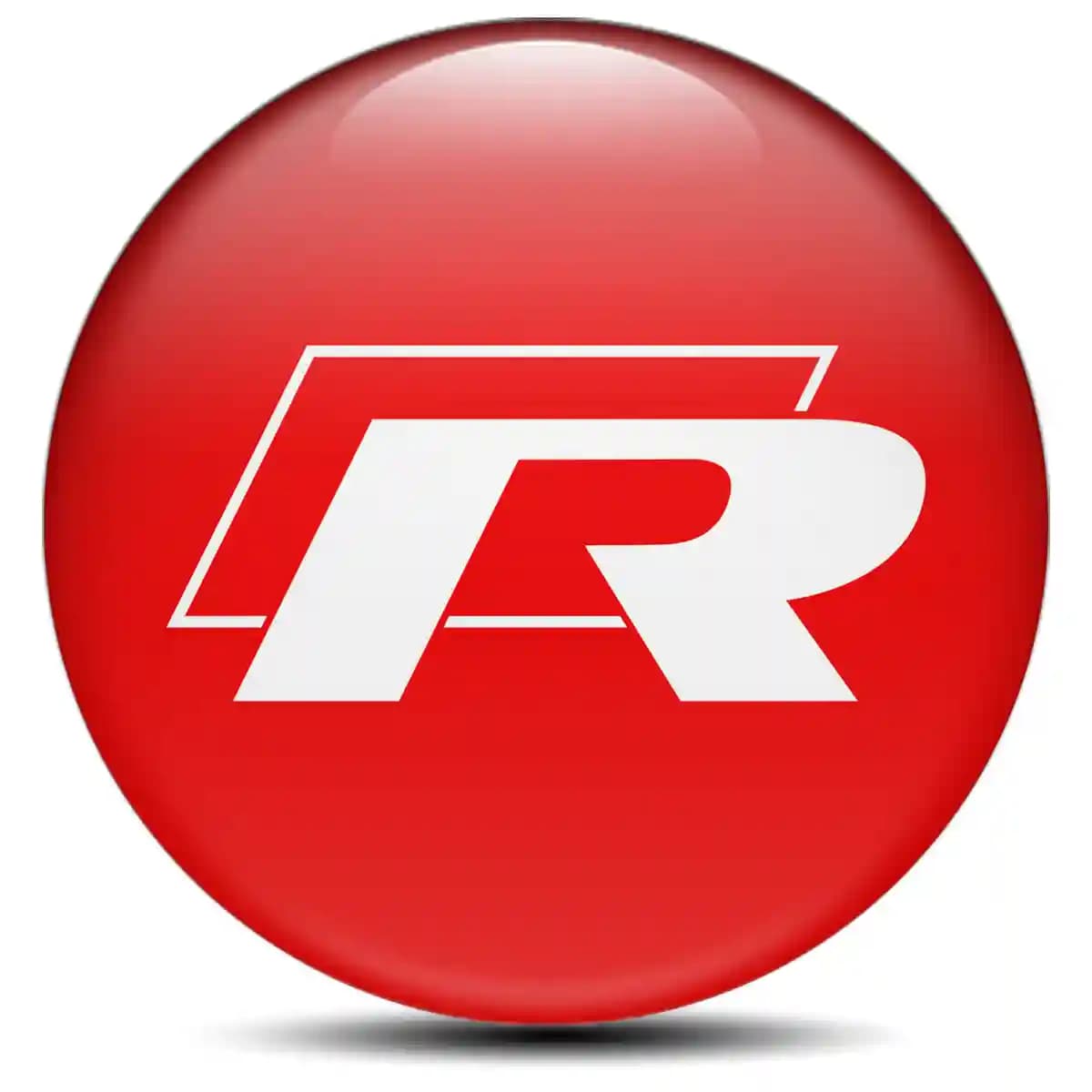 VW R Line Logo Emblem Self-Adhesive Stylish Design
