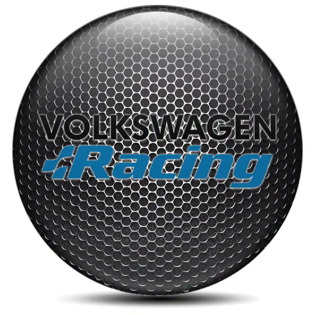 VW Racing Emblem Center Hup Cap Stylish Design