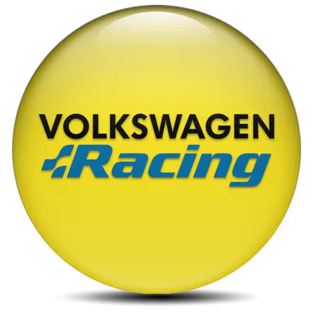 VW Racing Wheel Emblems Stylish Design