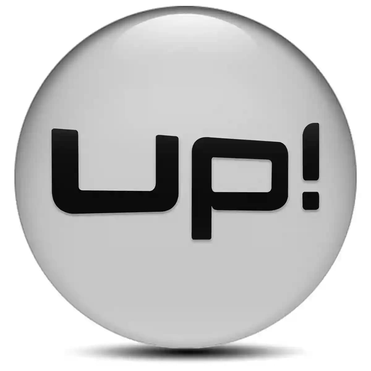 VW Up Emblem Center Hup Cap Stylish Design