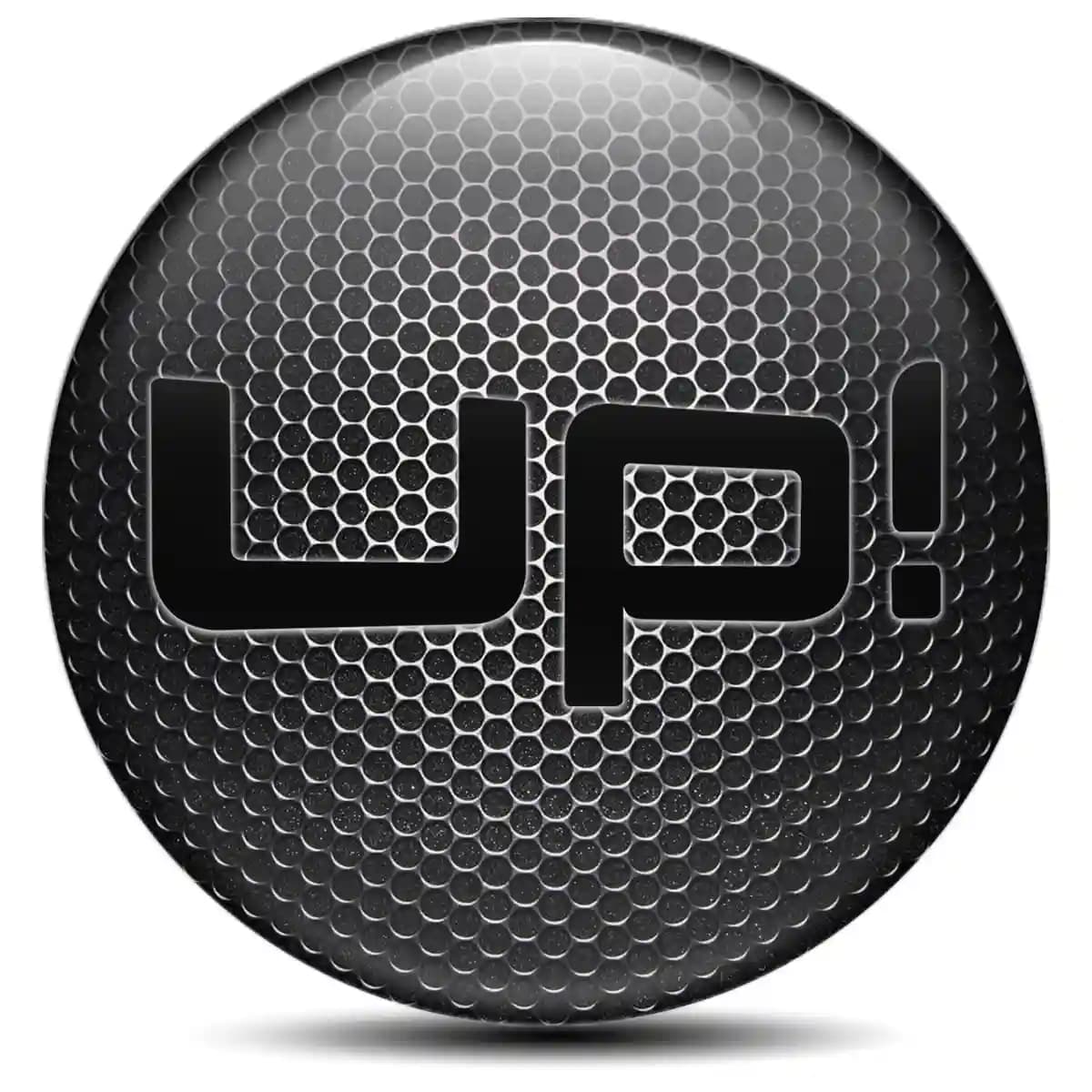 VW Up Emblem Wheel Center Caps Stylish Design