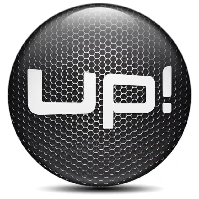 VW Up Logo Sticker Stylish Design