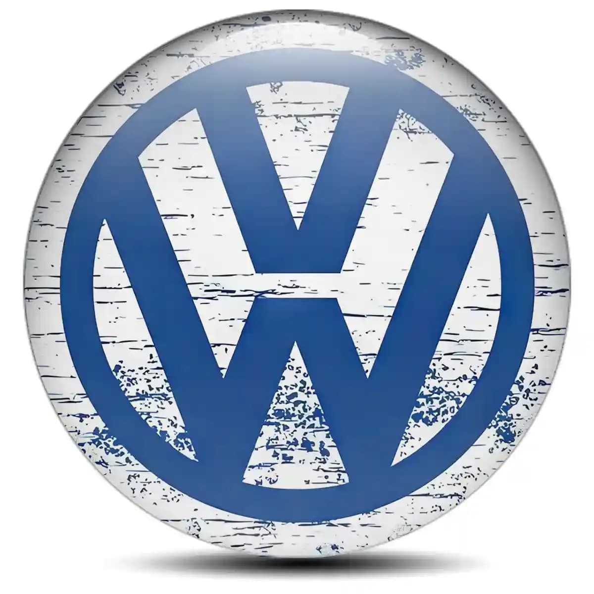 VW Wheel Emblem Self-Adhesive Premium Quality