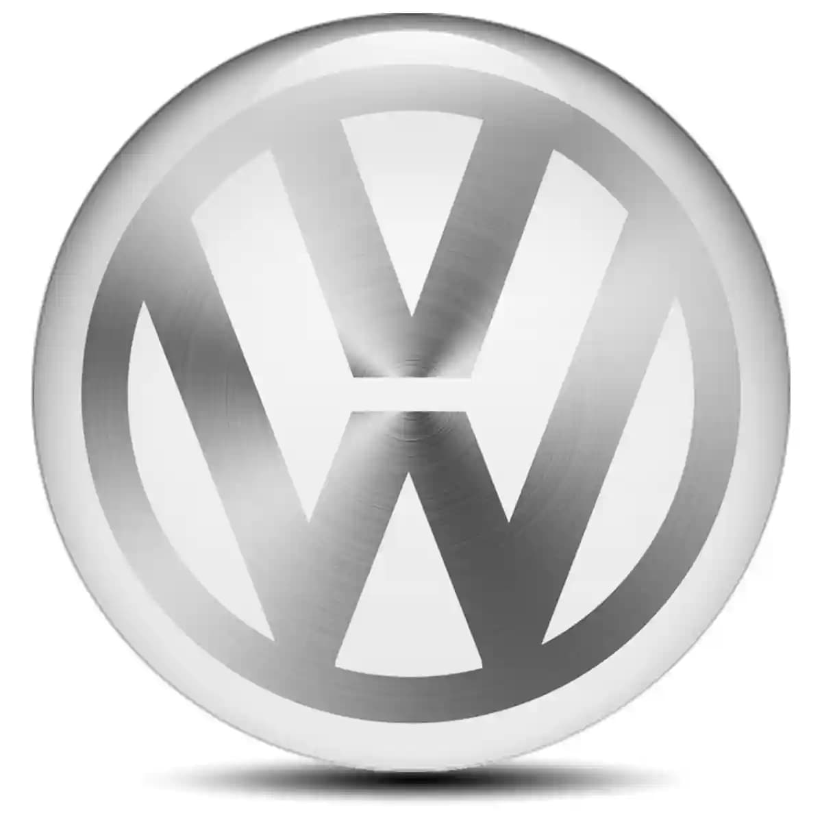 VW Wheel Emblem Self-Adhesive Stylish Design