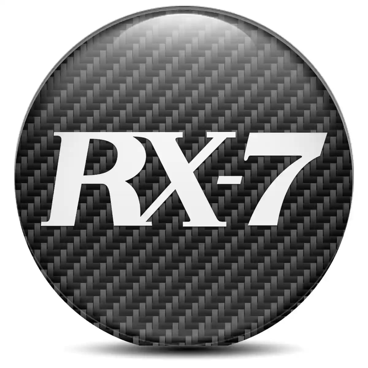 Mazda RX 7 Logo Emblem Stylish Design | Impossible Stickers