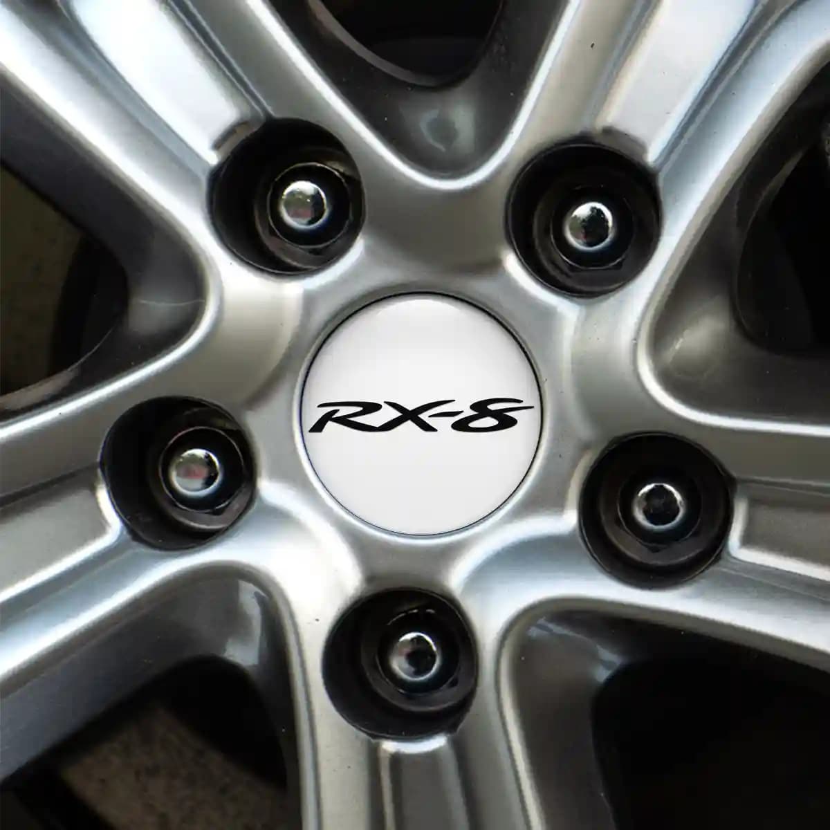 Mazda RX 8 Domed Sticker Stylish Design | Impossible Stickers