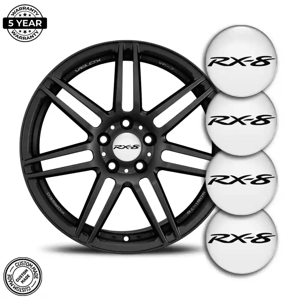 Mazda RX 8 Domed Sticker Stylish Design | Impossible Stickers