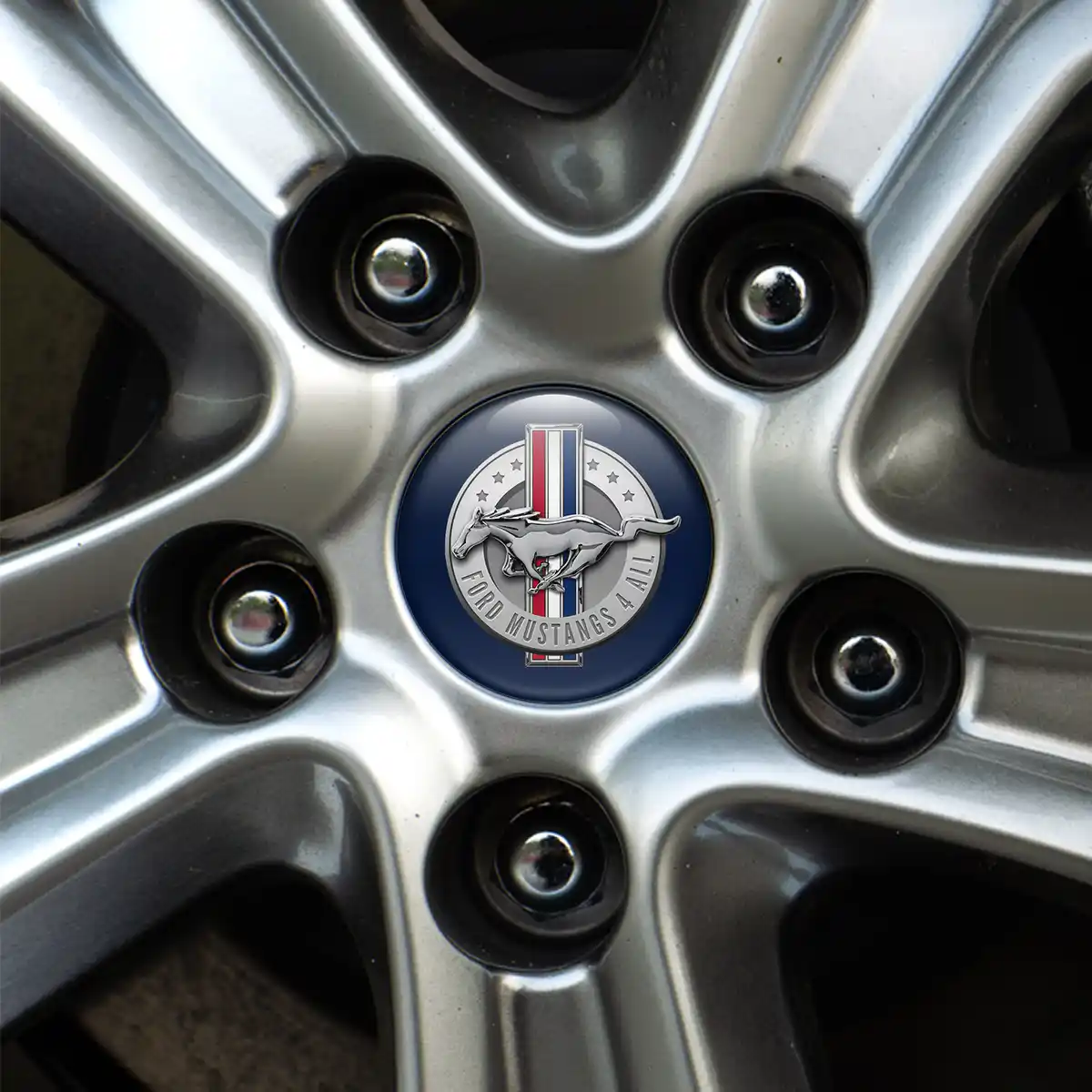 Ford Mustang Silicone Sticker Self-Adhesive Limited Edition