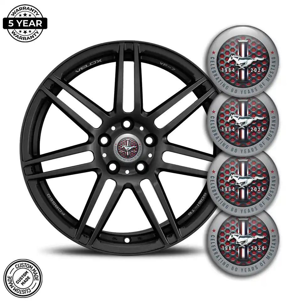 Ford Mustang Domed Emblem Self-Adhesive Limited Edition