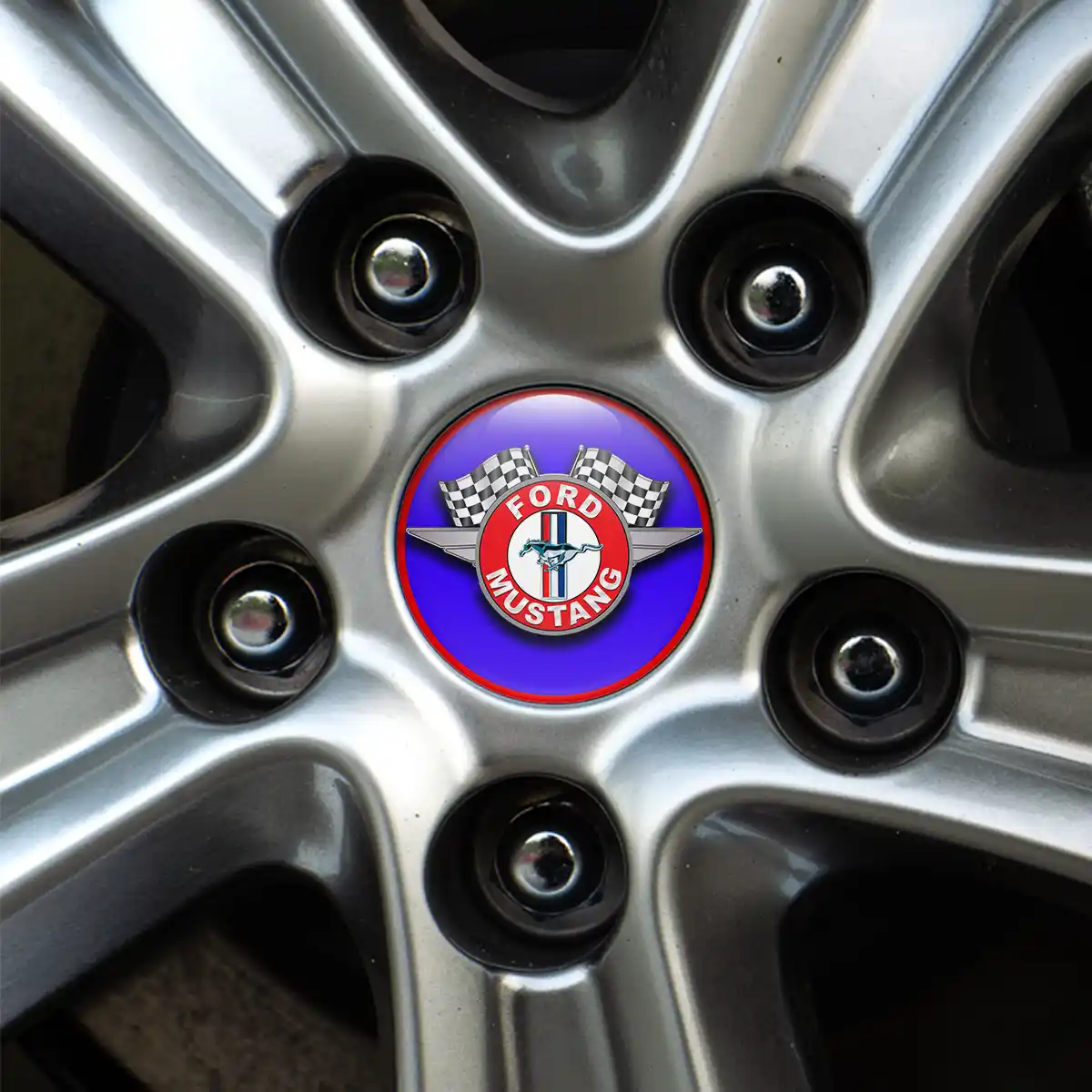 Ford Mustang Logo Silicone Emblem Limited Edition