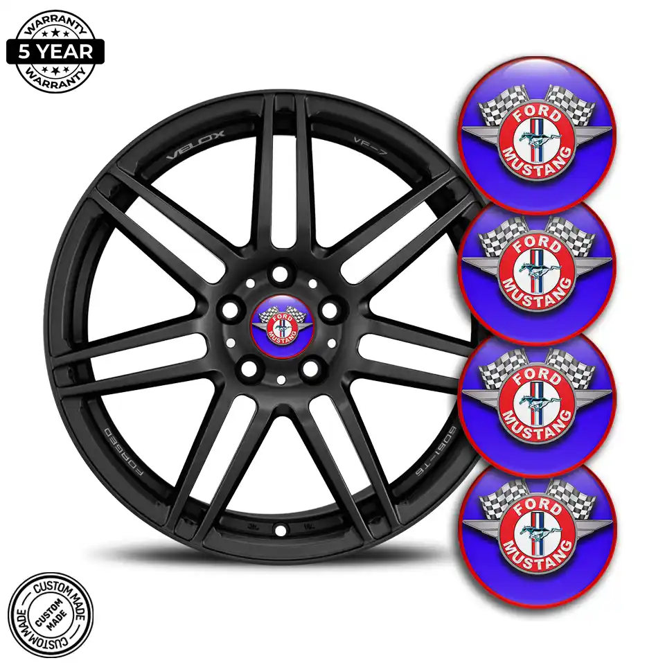 Ford Mustang Logo Silicone Emblem Limited Edition