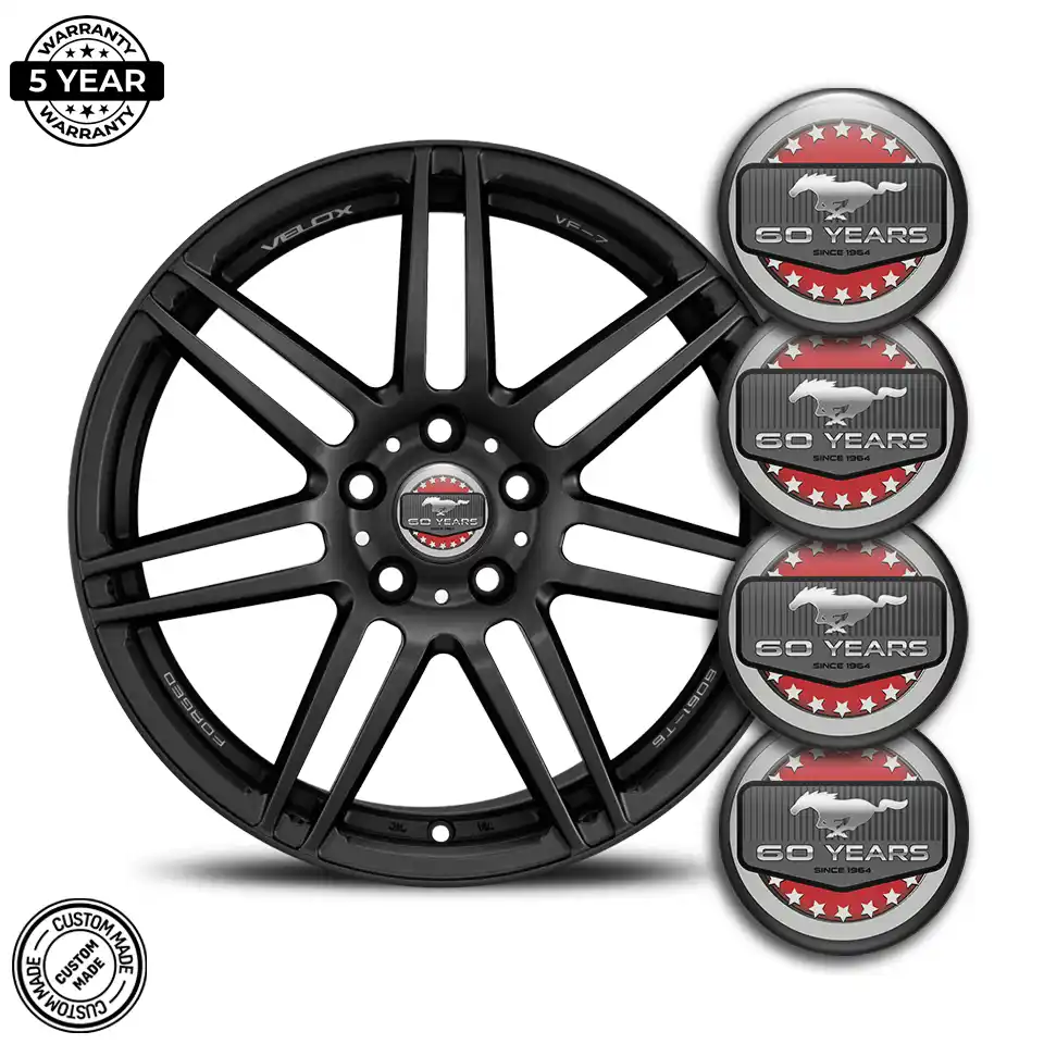 Ford Mustang Logo Silicone Badge Limited Edition