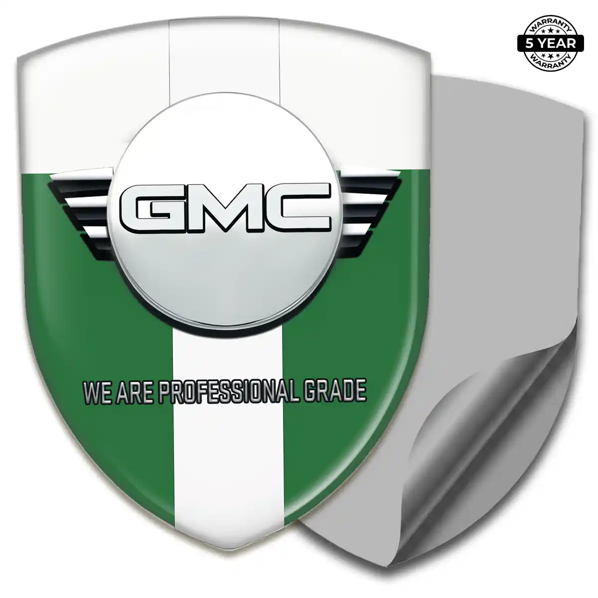 GMC Epoxy Domed Sticker Interior Luxe