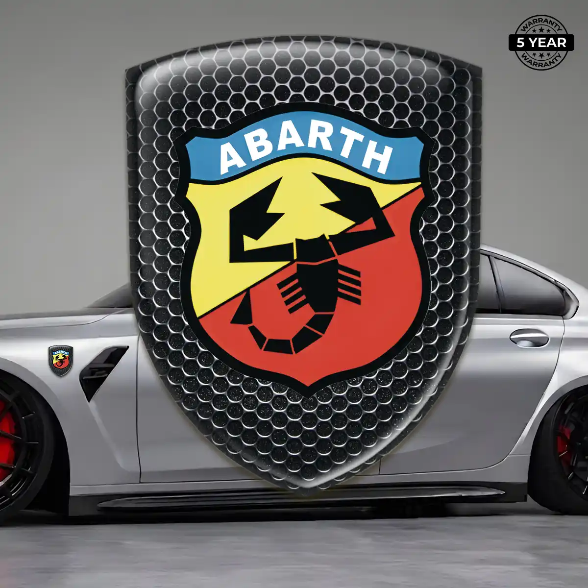 Abarth 3D Domed Sticker Elite Edition