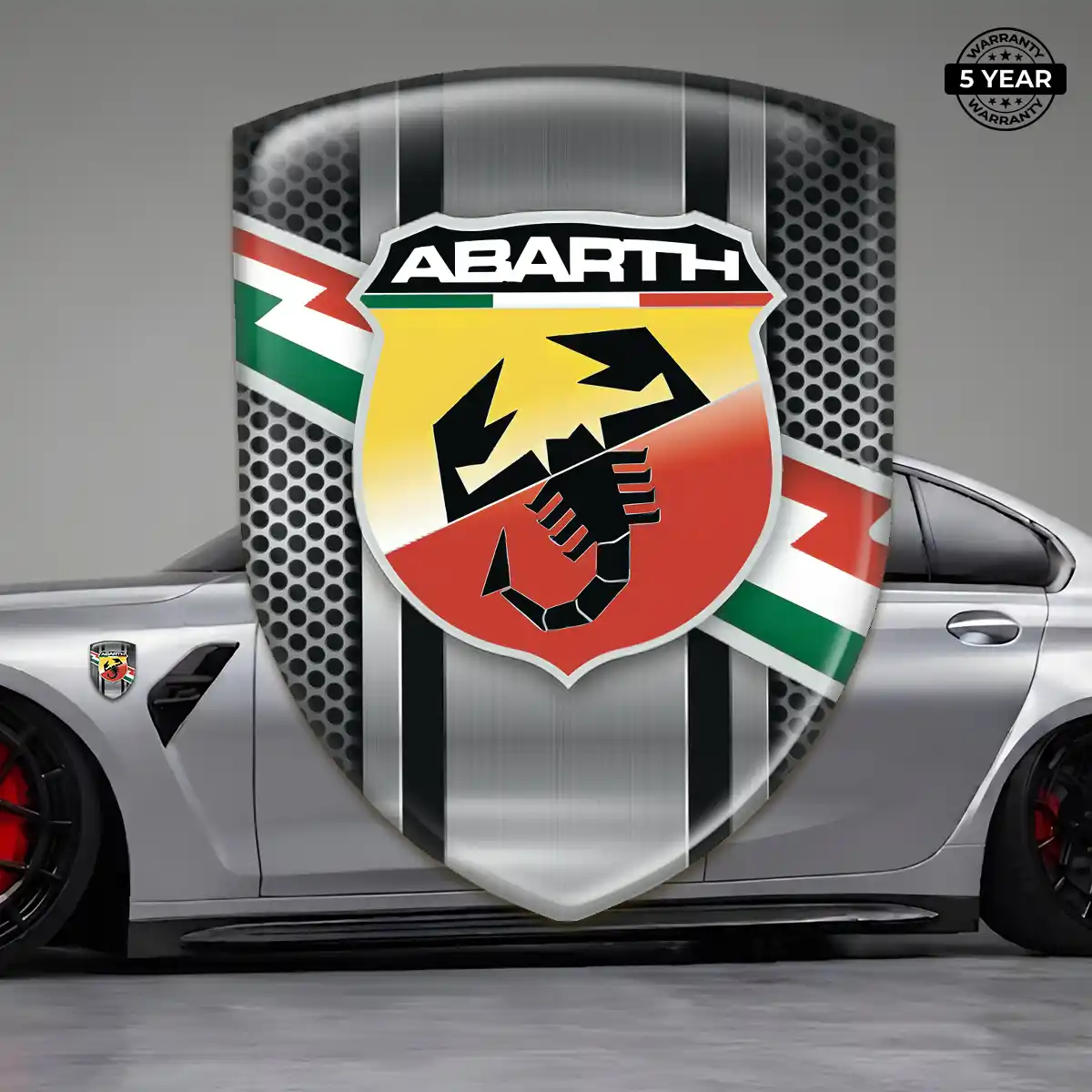 Abarth 3D Domed Sticker Exclusive Series