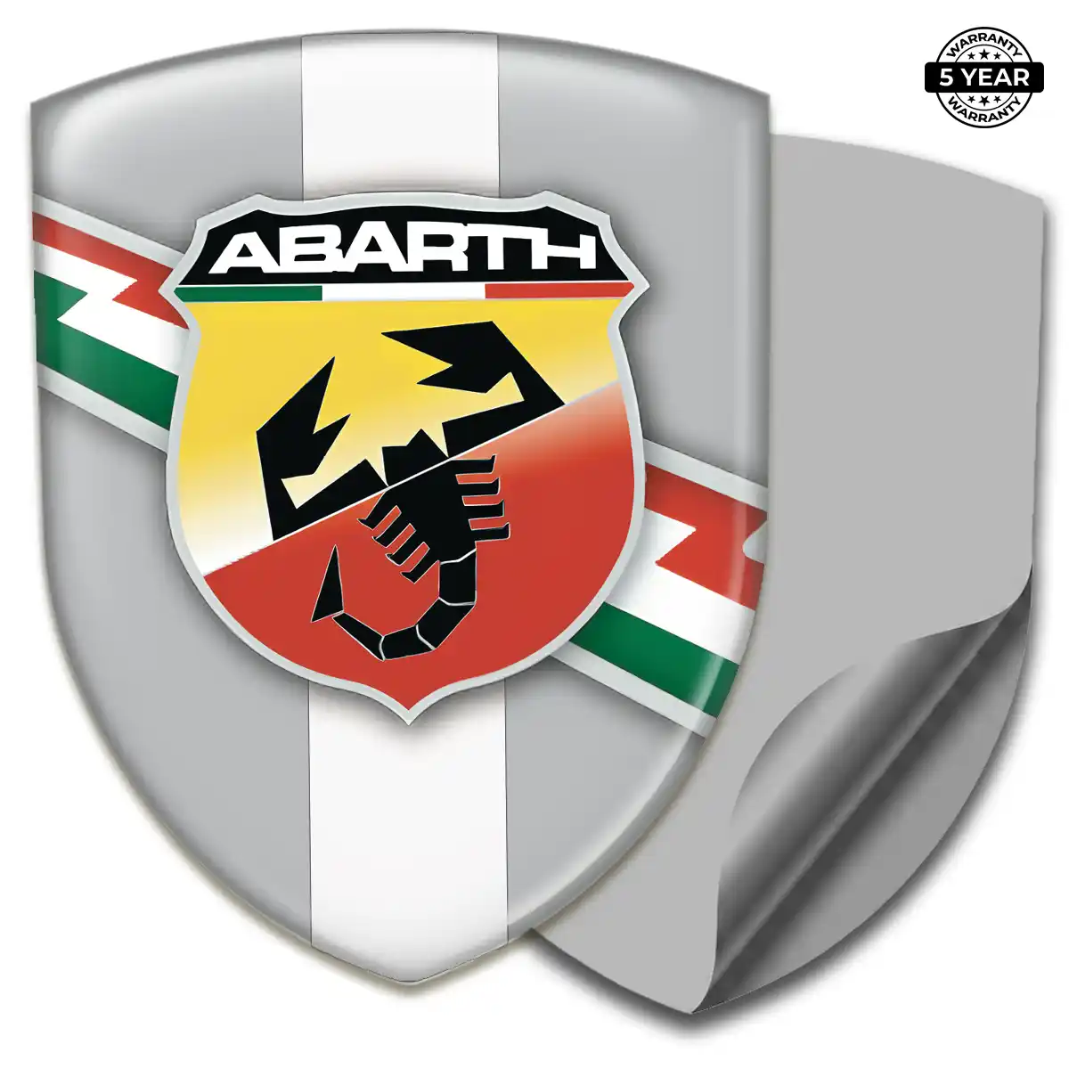 Abarth 3D Emblem Sticker Elite Edition