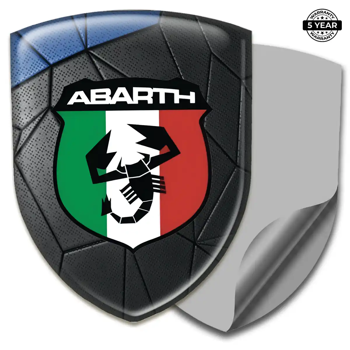 Abarth 3D Emblem Sticker Exclusive Series