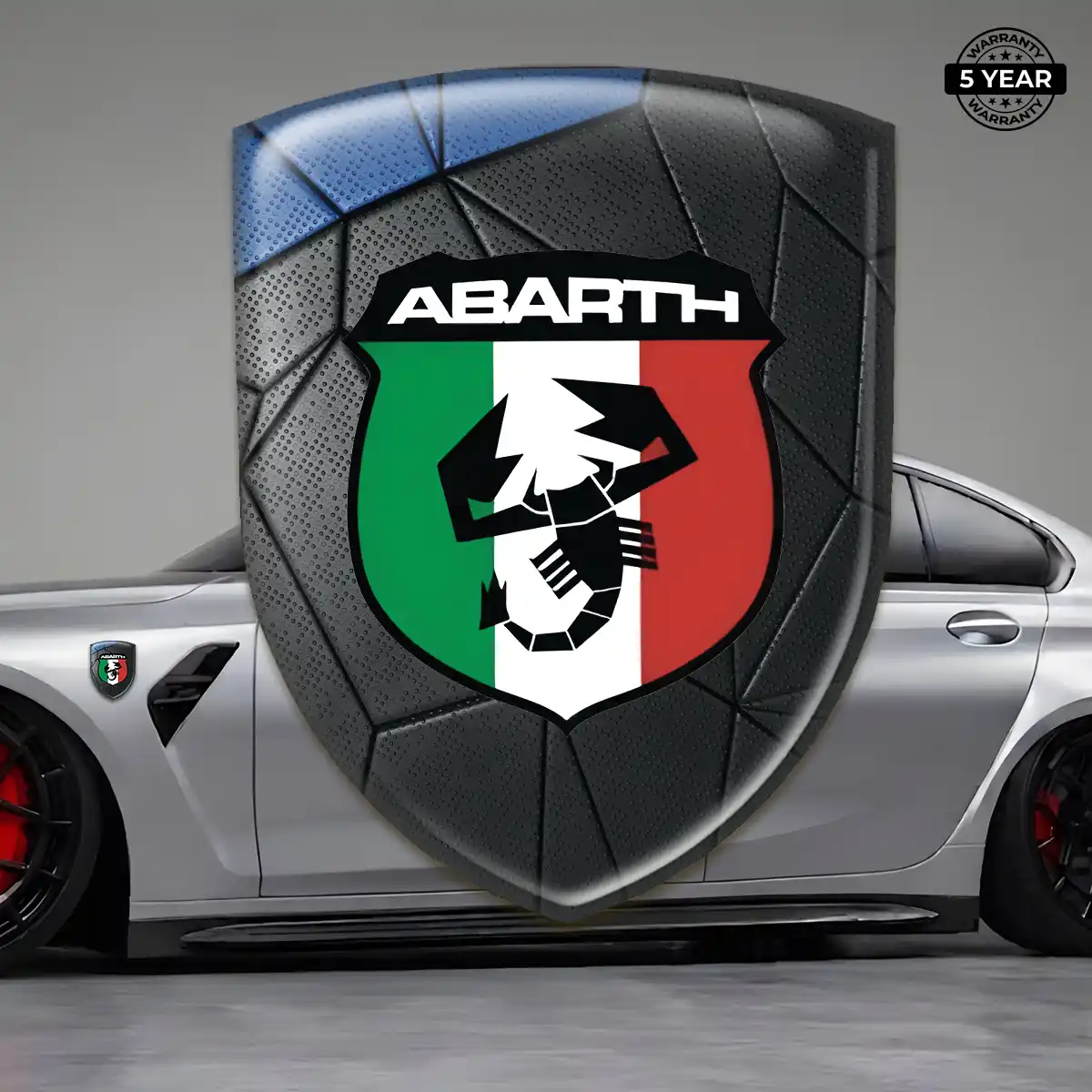 Abarth 3D Emblem Sticker Exclusive Series
