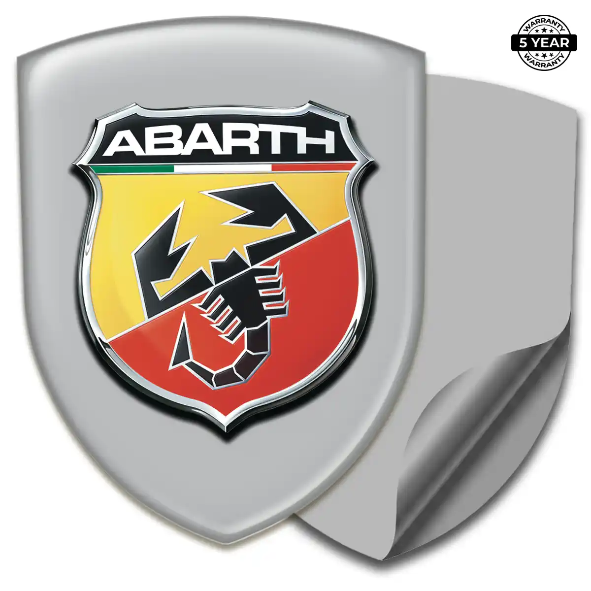 Abarth 3D Emblem Sticker Exterior Luxe