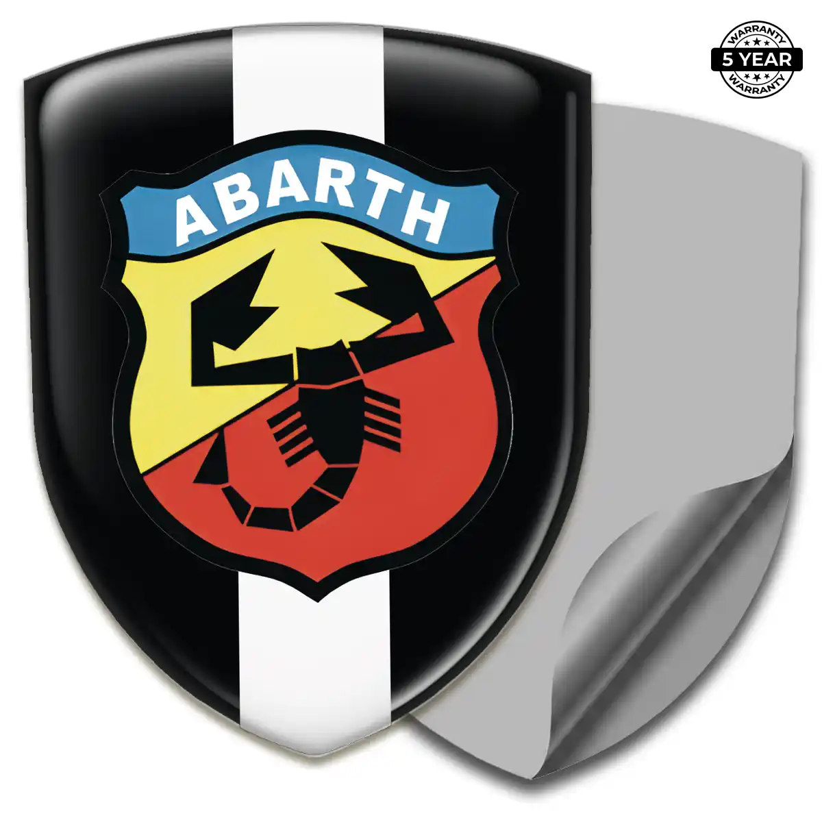 Abarth 3D Emblem Sticker Noble Edition
