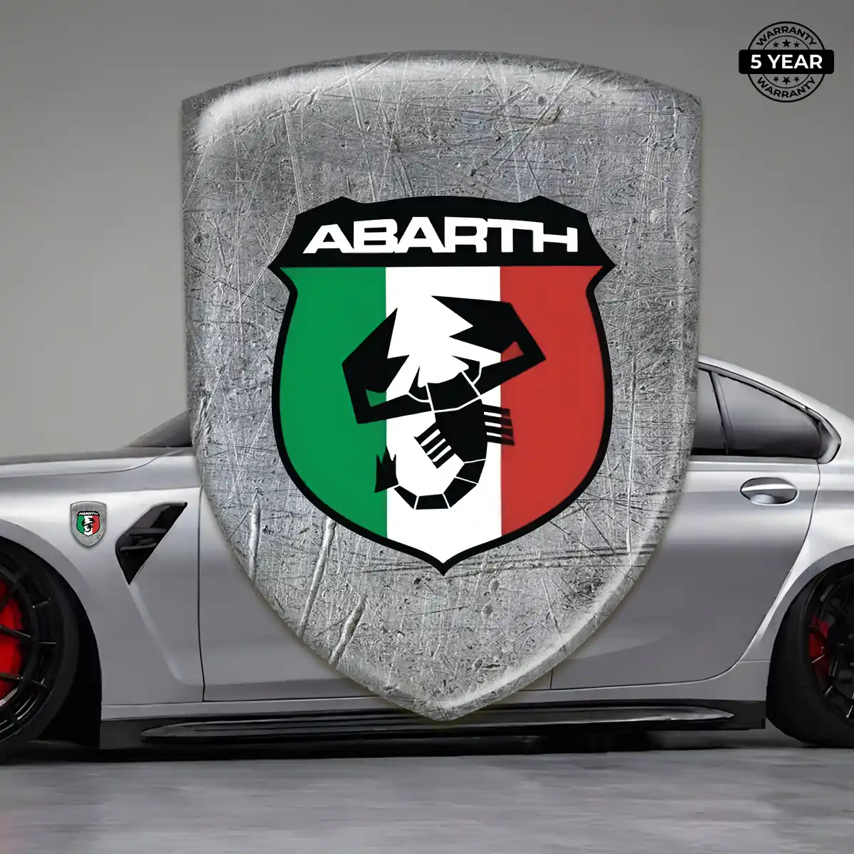 Abarth 3D Emblem Sticker Prestige Line