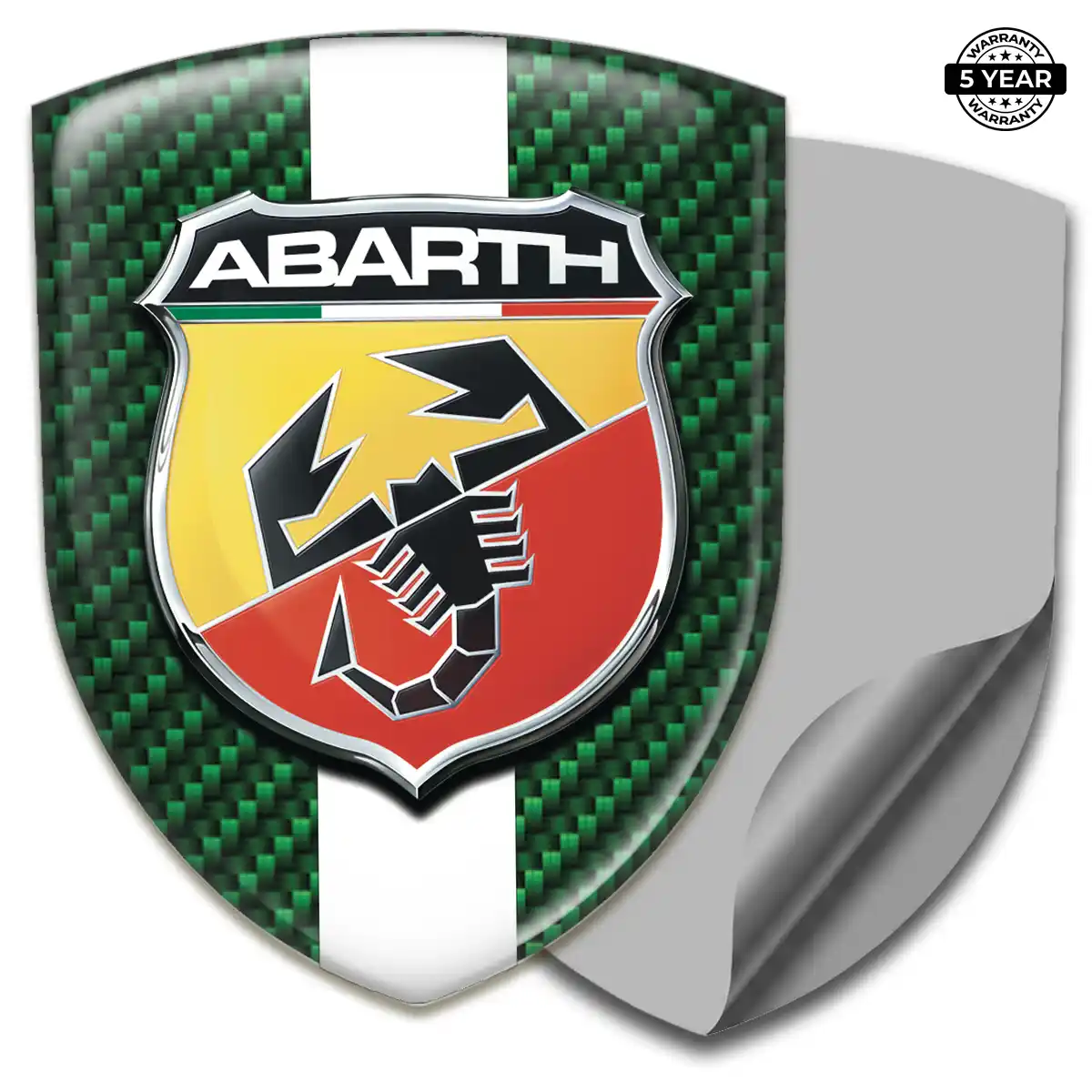 Abarth 3D Emblem Sticker Superior Craft