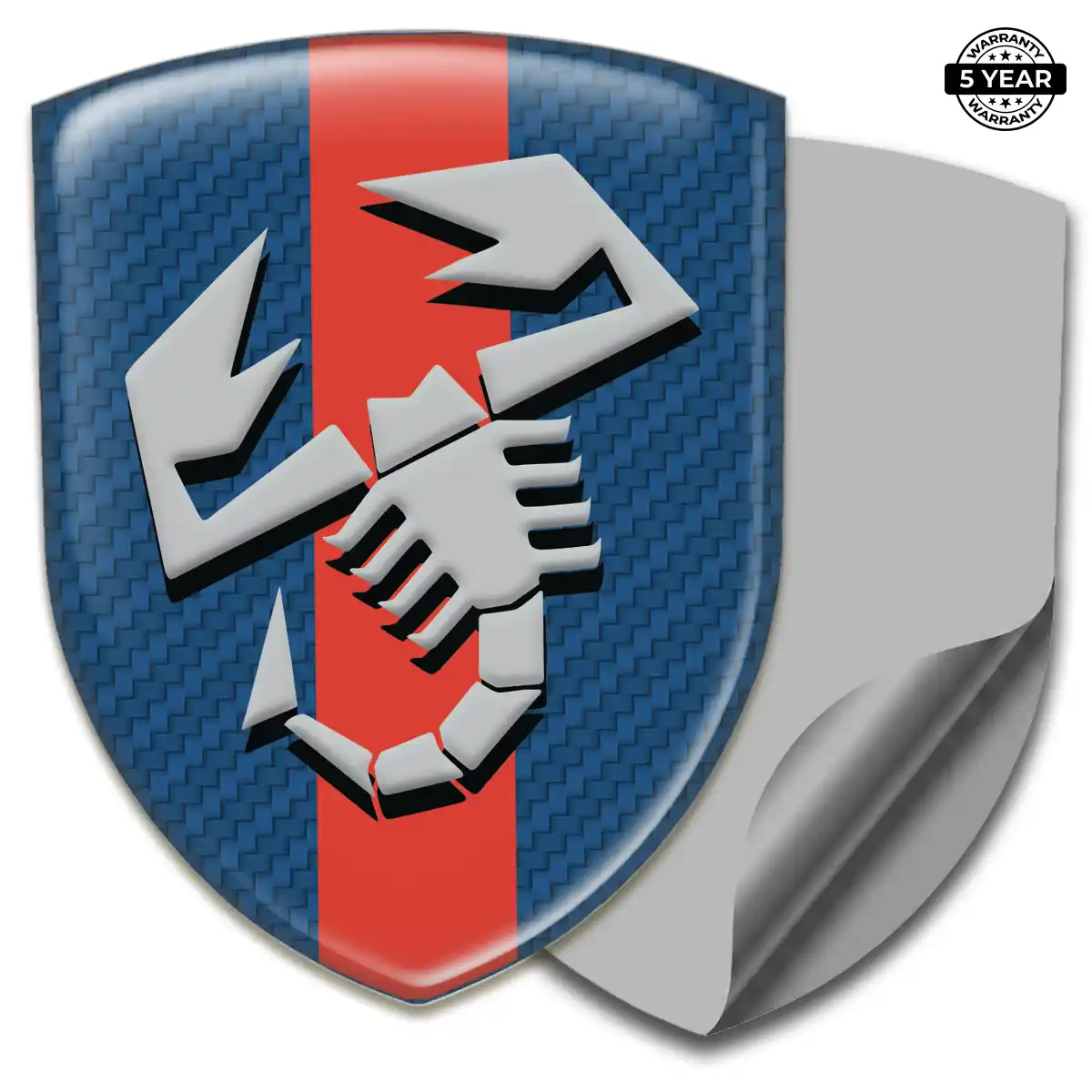 Abarth 3D Resin Sticker Noble Edition