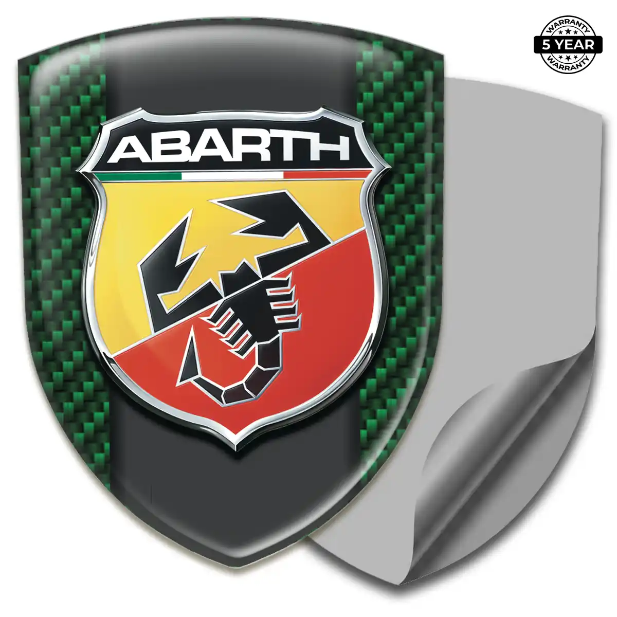Abarth Automotive Emblem Sticker Elite Edition