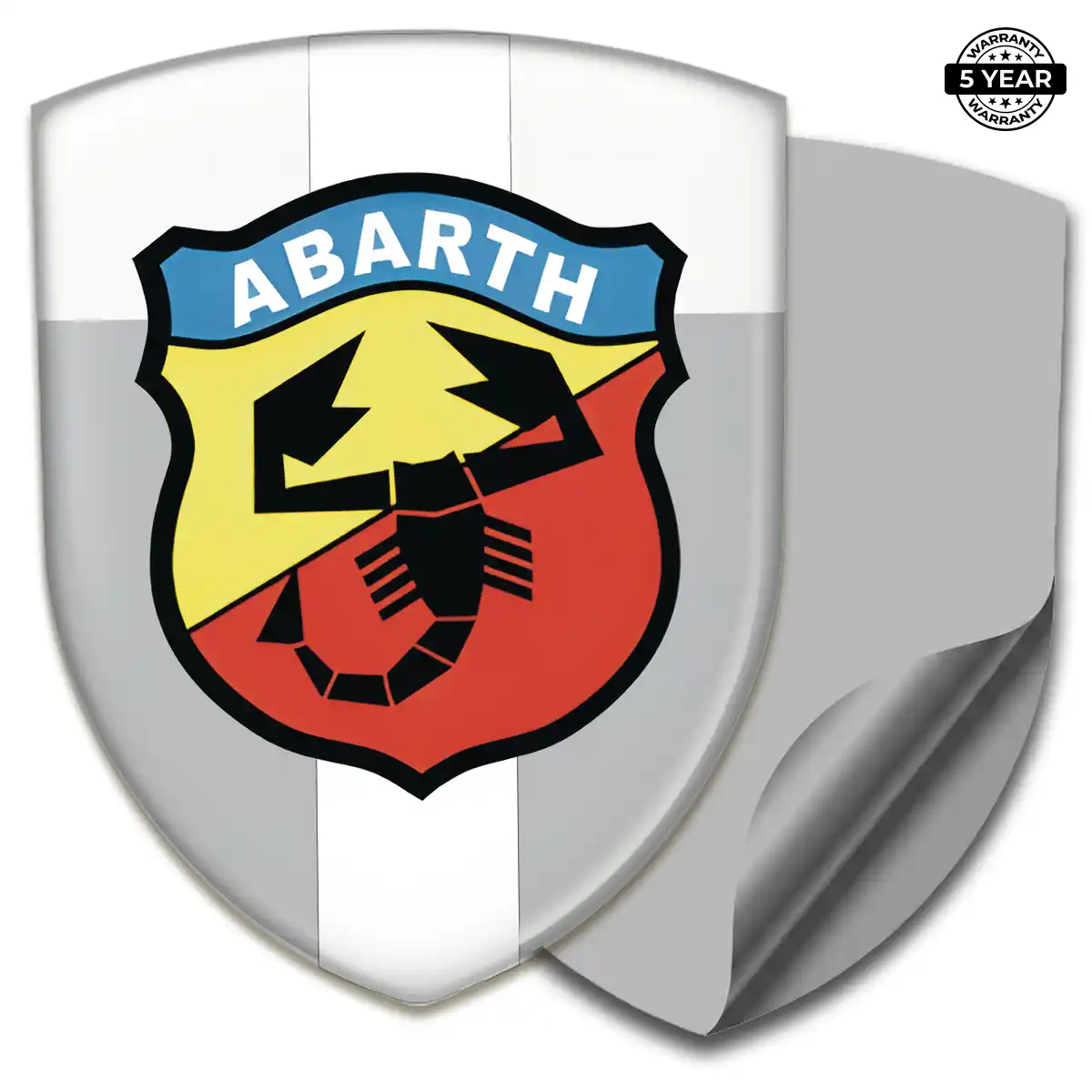 Abarth Automotive Emblem Sticker Exclusive Series