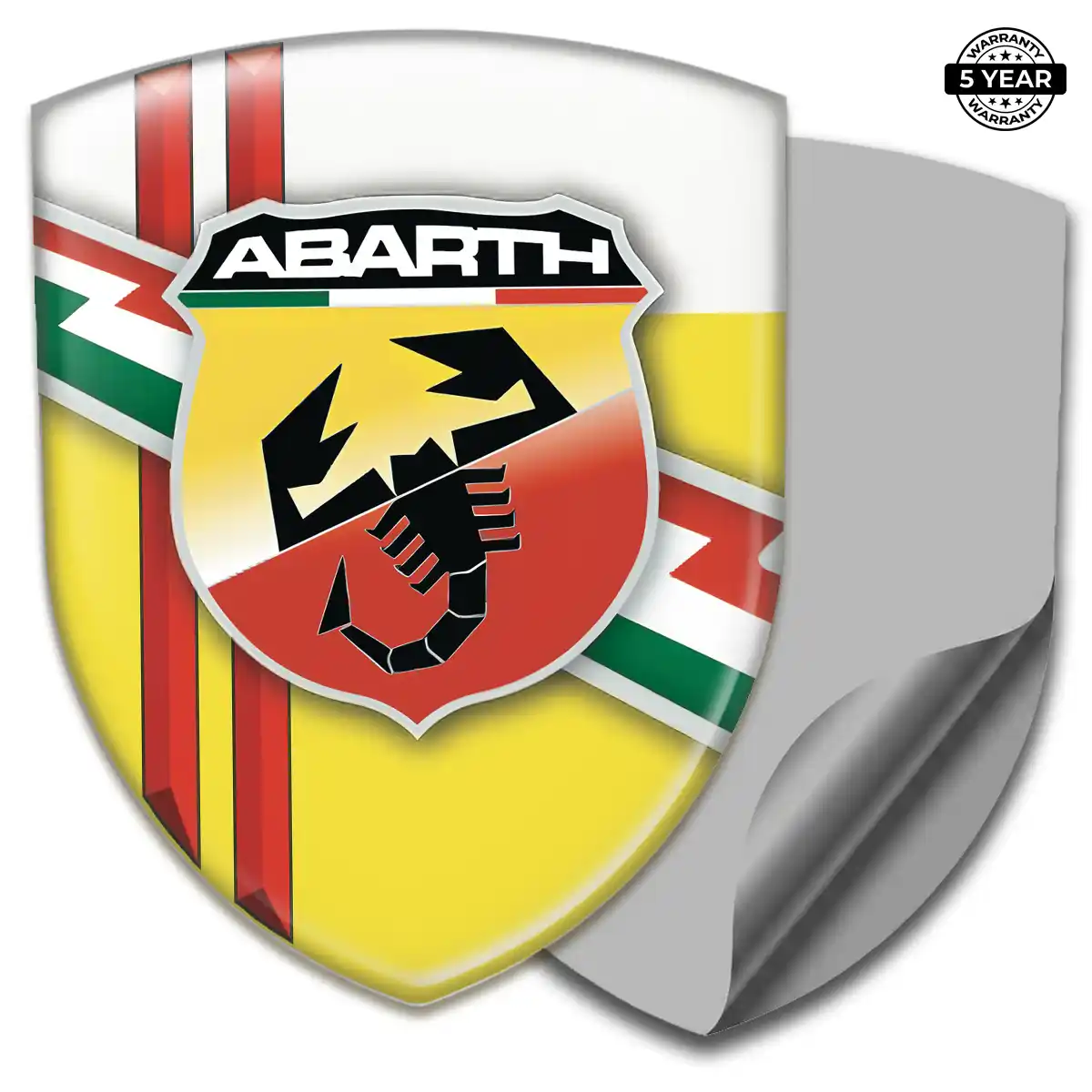 Abarth Automotive Emblem Sticker Exterior Luxe