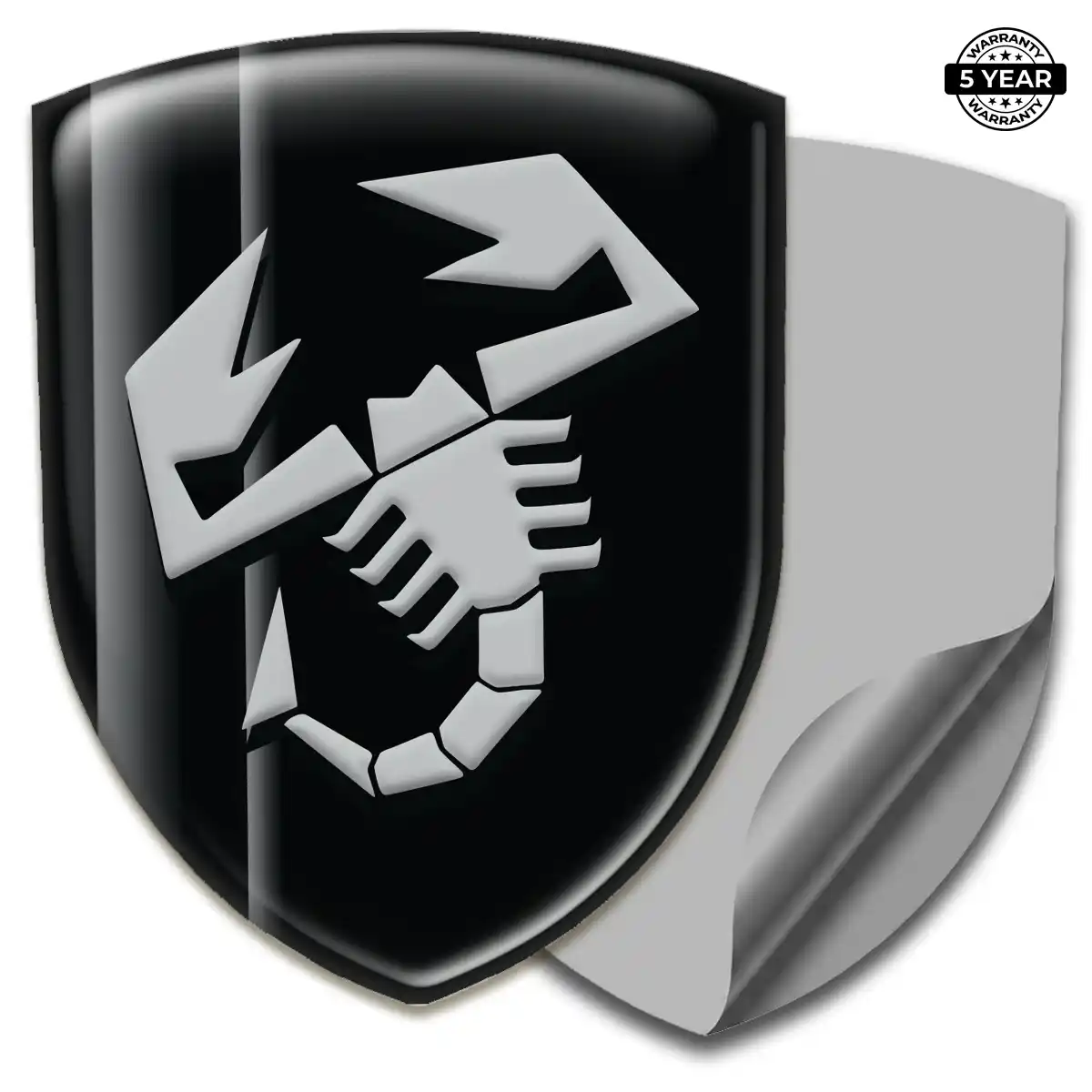 Abarth Automotive Emblem Sticker Noble Edition
