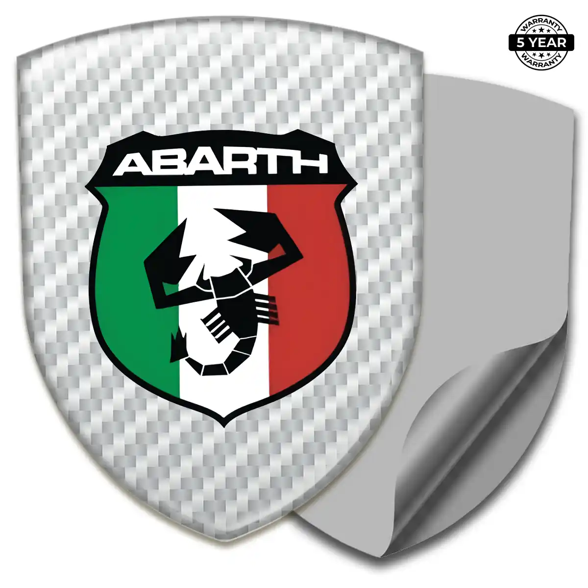 Abarth Automotive Emblem Sticker Prime Quality