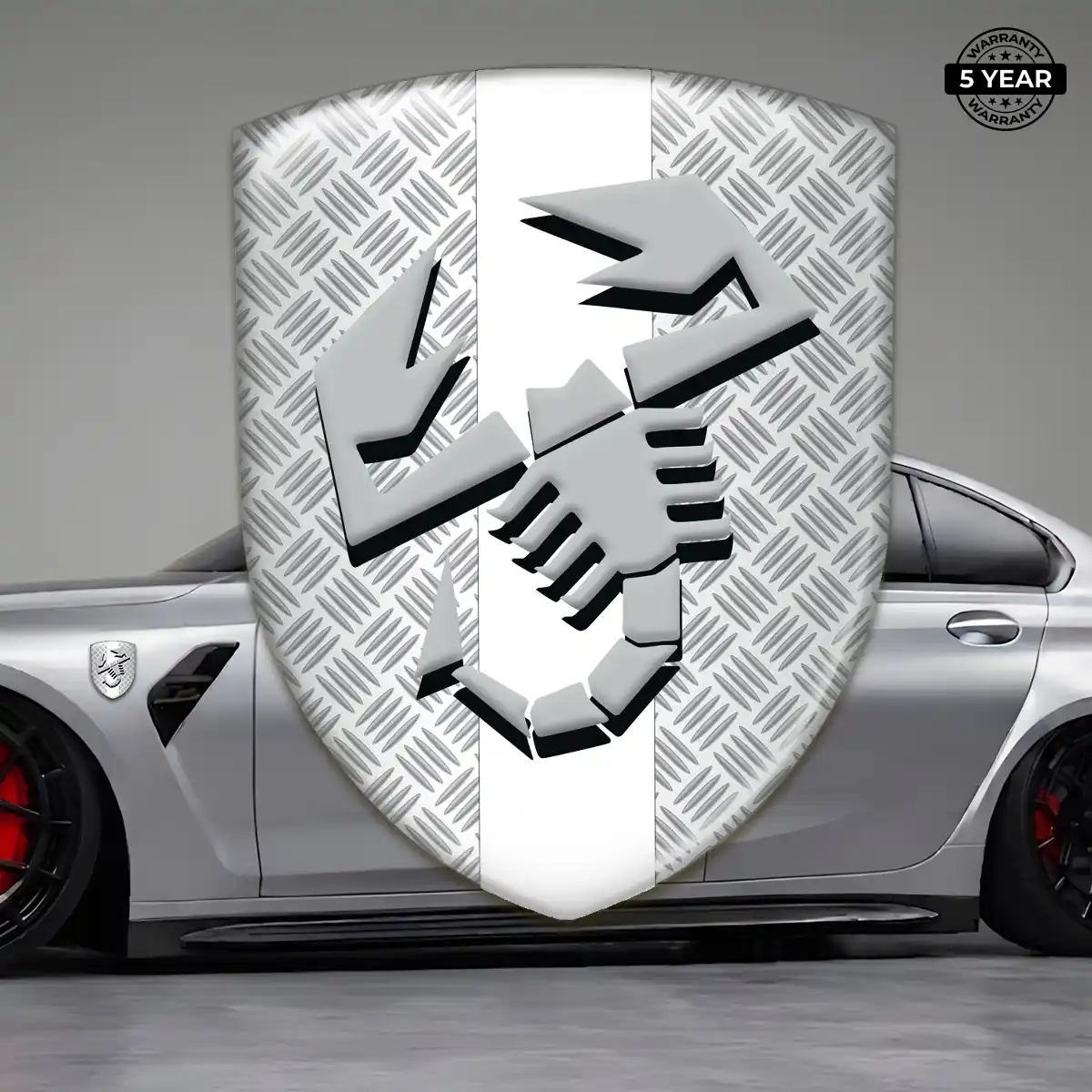 Abarth Automotive Emblem Sticker Superior Craft