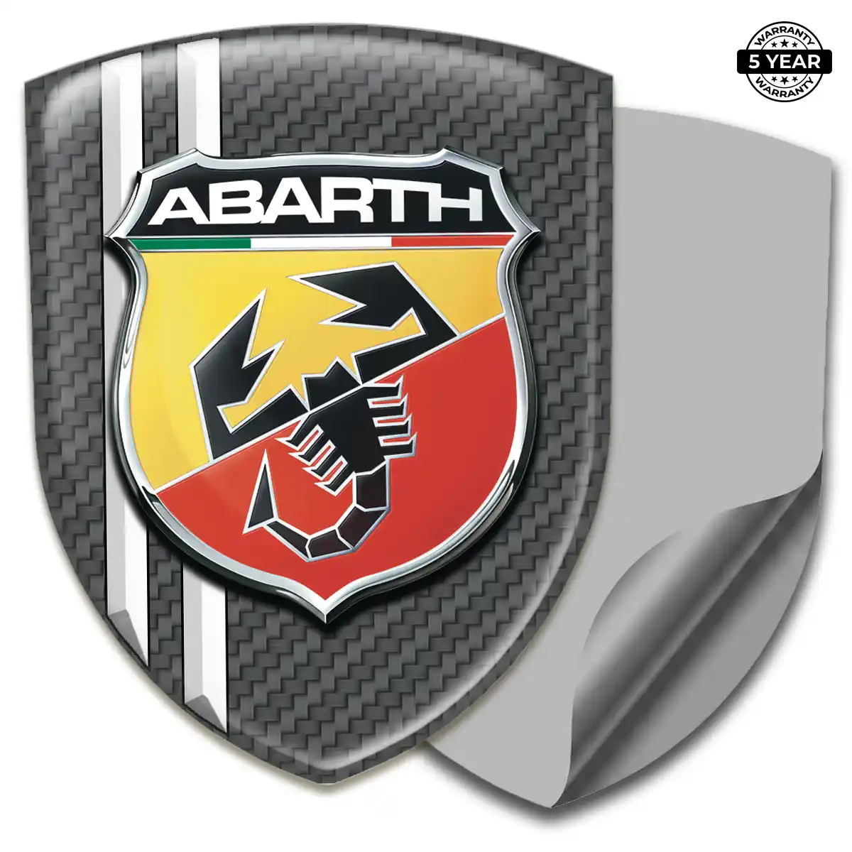Abarth Automotive Logo Sticker Auto Tuning