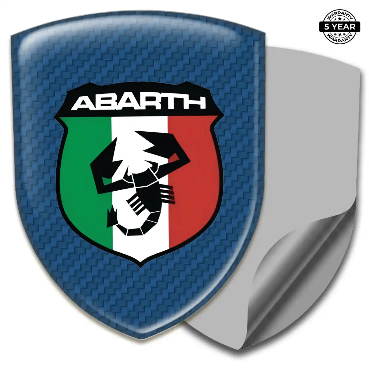 Abarth Automotive Logo Sticker Cabin Style