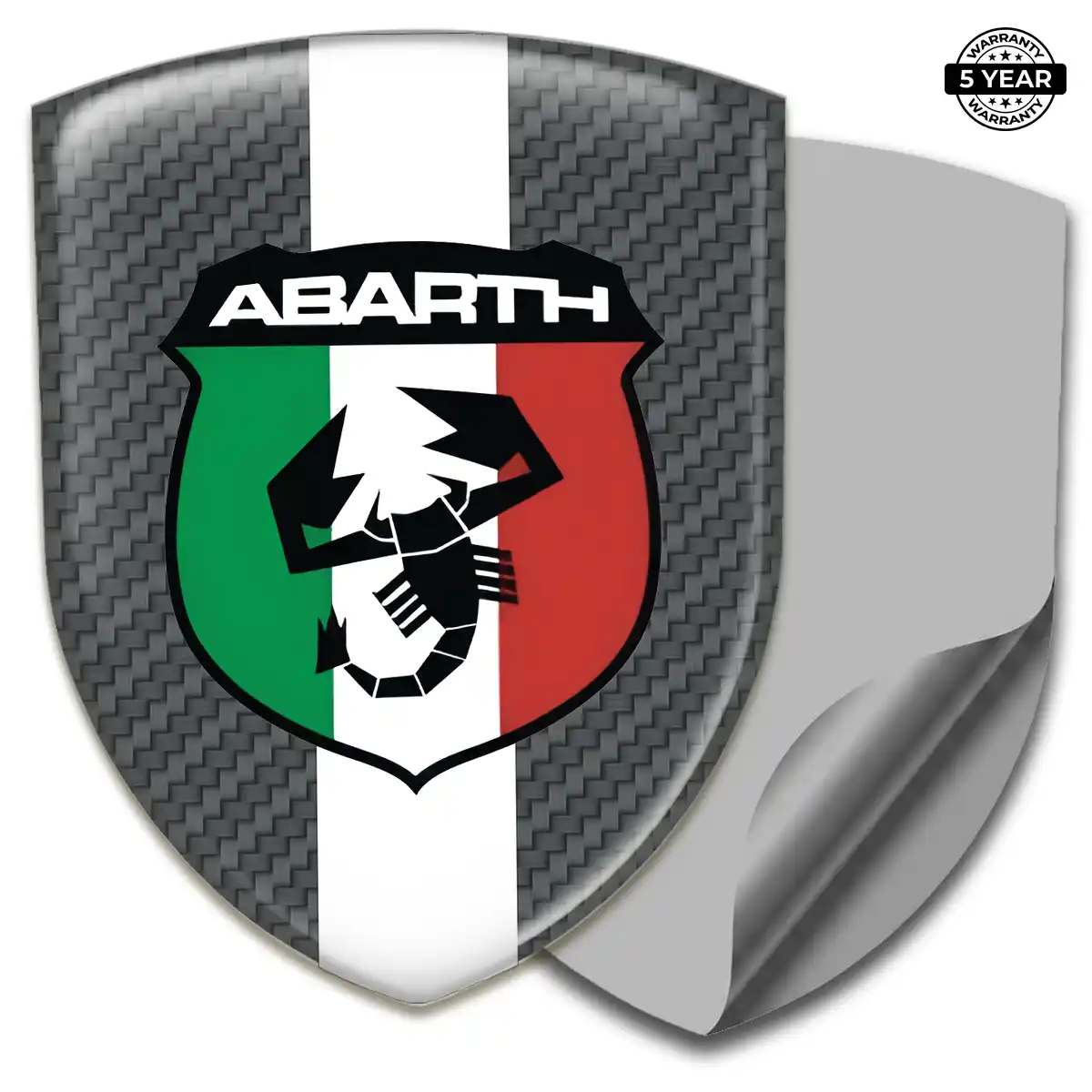 Abarth Automotive Logo Sticker Exclusive Series