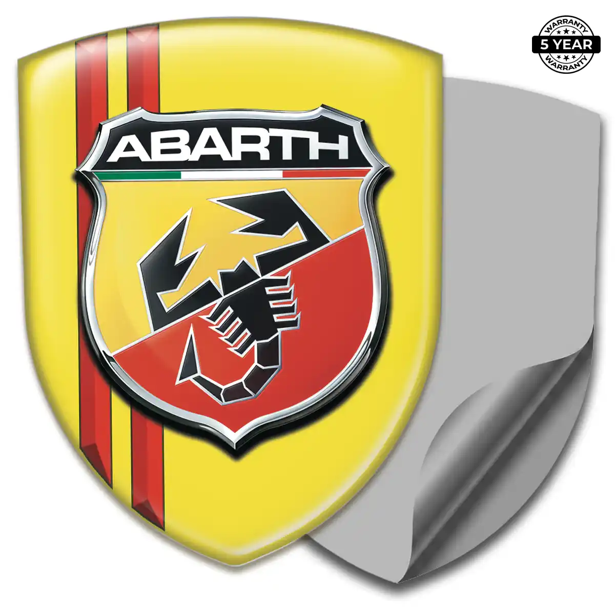 Abarth Automotive Logo Sticker Exterior Luxe