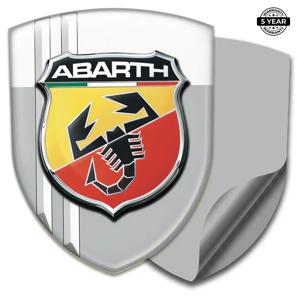 Abarth Automotive Logo Sticker Prestige Line