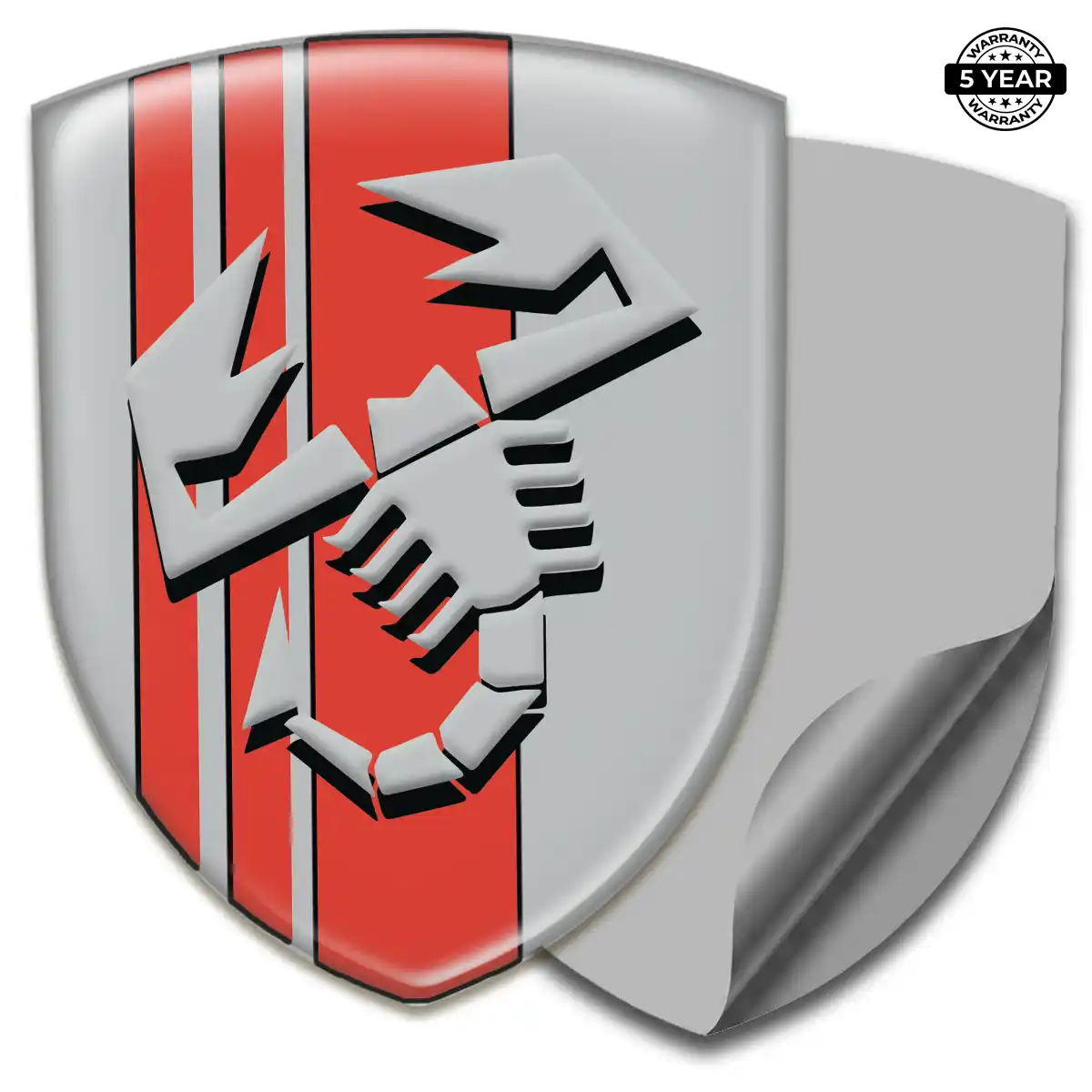 Abarth Automotive Logo Sticker Prime Quality