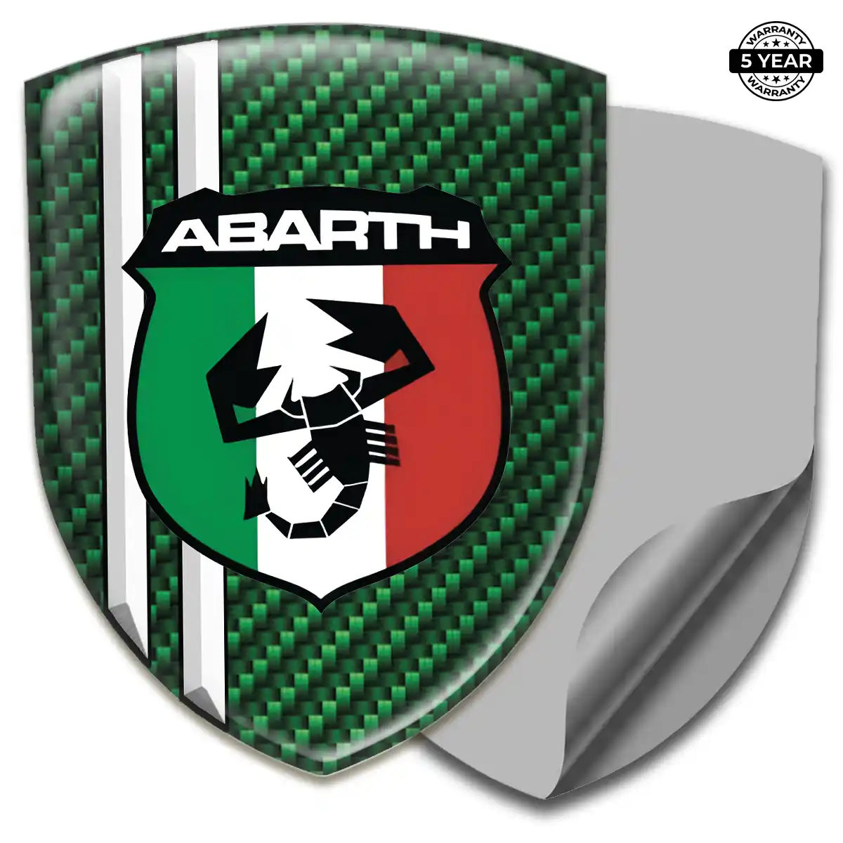 Abarth Automotive Logo Sticker Sport Tuning